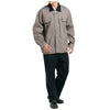 Camello Color Trabajo Equipo de Protección Uniforme Soldador Chaqueta
