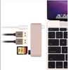 5 in 1 Typ C Nabe USB 3.0 Multi Ladestation Adapter Kartenlesegerät für Macbook