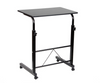 60x40cm laptop stand adjustable side table on wheels