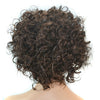 AFRICAN Wig Afro Curled Hair Short Cap