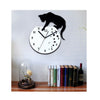 Katze Klettern auf die Uhr Wanduhr Modisch Kreativ Klein Katze Wanduhr