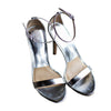 Thin High Heel Shoes Sandals Metal Color Simple All-match Stiletto Summer Party