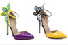 Dreamlike Butterfly Wings High Heel Stiletto Sandals Cocktail Party Club Event