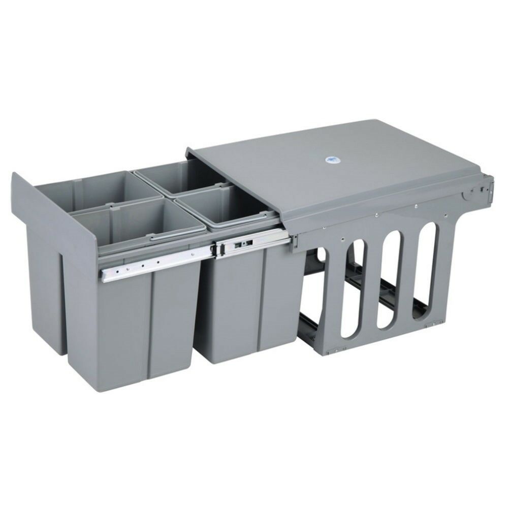 Cabine Draw Type Sorted Kitchen Wate Bin 8Lx4