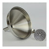 Embudo para Vino Aceite Té Acero Inoxidable Utensilios de Cocina Mediano