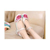 Old Beijing Cloth Shoes Summer National Style Embroidered Increased within Squar