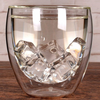 4pcs Vin Café Thé Verres Double Paroi 250ml