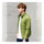 Light Thin Down Coat Man Stand Collar Winter Plus Size   green