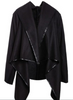 Womens Gorgeous  Chic Convertible Asymmetric Wrap Blazer Coat Jacket