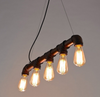 Vintage Industriell Hängelicht Antik Wasserpfeife Wandbehang Lampe