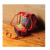 Embrioidery Bag National Three Zippers Mobile Phone Bag Featured Embroidery Hand