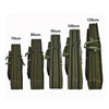 Canne à Pêche Sac Paquet Imperméable 3 Couches sans Support Vert 70cm