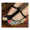 Antiguo Beijing Cloth Bordado Zapatos