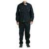 Black with Grey Collar Working Protective Gear Uniform Suit Welder Jacket   170