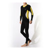 S016S017S018 One-piece Diving Suit Wetsuit Surfing   yellow unhooded   XS
