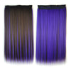 5 Cards Long Straight Hair Piece Wig