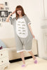 Unisex Adult Pajamas Cosplay Costume Animal one piece sleepwear Suit Summer 07