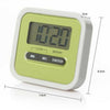 Digital Kitchen Timer Count Down Up Magnetic   blue