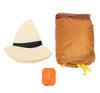 Déguisement Cowboy Éventail Gonflable Costume avec Chapeau