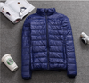 Moderno Ligero para Hombre Acolchado Pato Abajo Parka Talla Grande