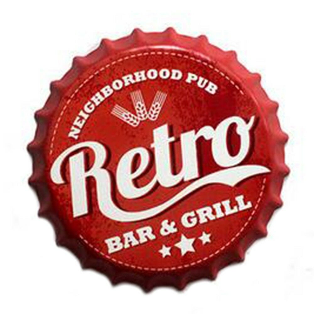 America Vintage Iron Wall Hanging Decoration Bar Dimension 35cm   3