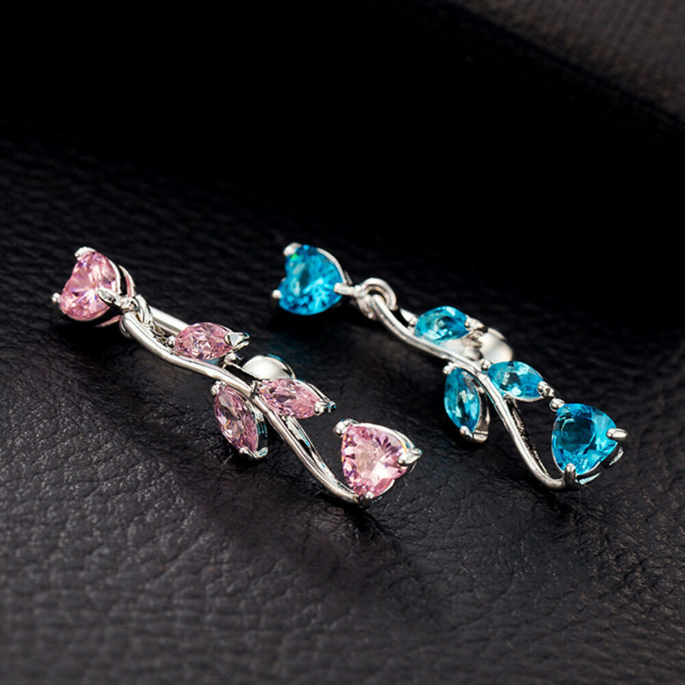 Body Puncture Ornament Leaf Navel Ring