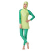 Muslim Swimwear Swimsuit Bathing Suit hw10g   green Burqini