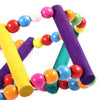 Bird Toy Parrots Toy 8 Stairs Ladder