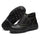 Men's Work Safety Shoes Microfibre Smash-proof high Cut Black