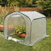 Plastic Tent Checks Greenhouse