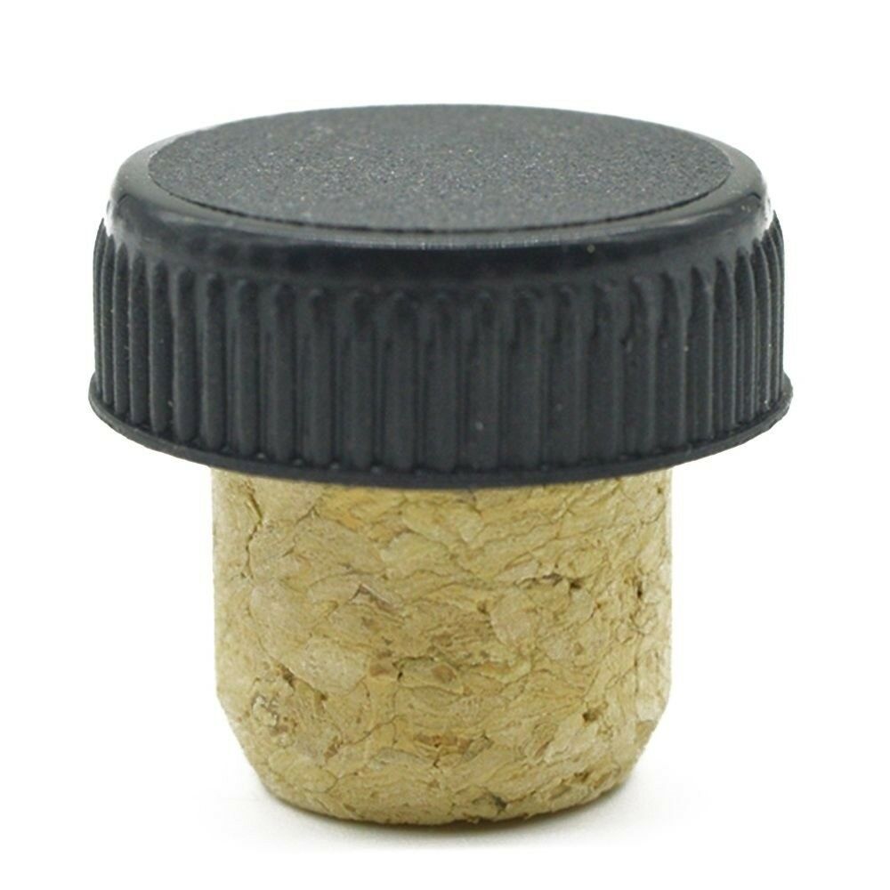 10pcs T shape Wood Wine Stopper Cork Homemade Wine Making black