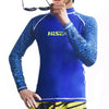S060 S061 S062 S063 Diving Suit Wetsuit Fishing Surfing    camouflage+blue