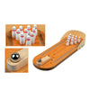 Mini Wooden Bowling Toy Table Game Kids Toy