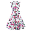 Groß Schößchen Pretty Rock Kleid Druck Slim