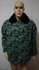 Men's Winter Camo Camouflage Parka Coat Top Jacket Thick Warm Chic With Faux Fur