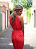 Casual Thigh Split Bodycon Wrap Style Party Dress