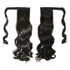 Magic Tape Long Curled Hair Wig Piece