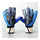 Child Teenager Goalkeeper Gloves Roll Finger  blue  S