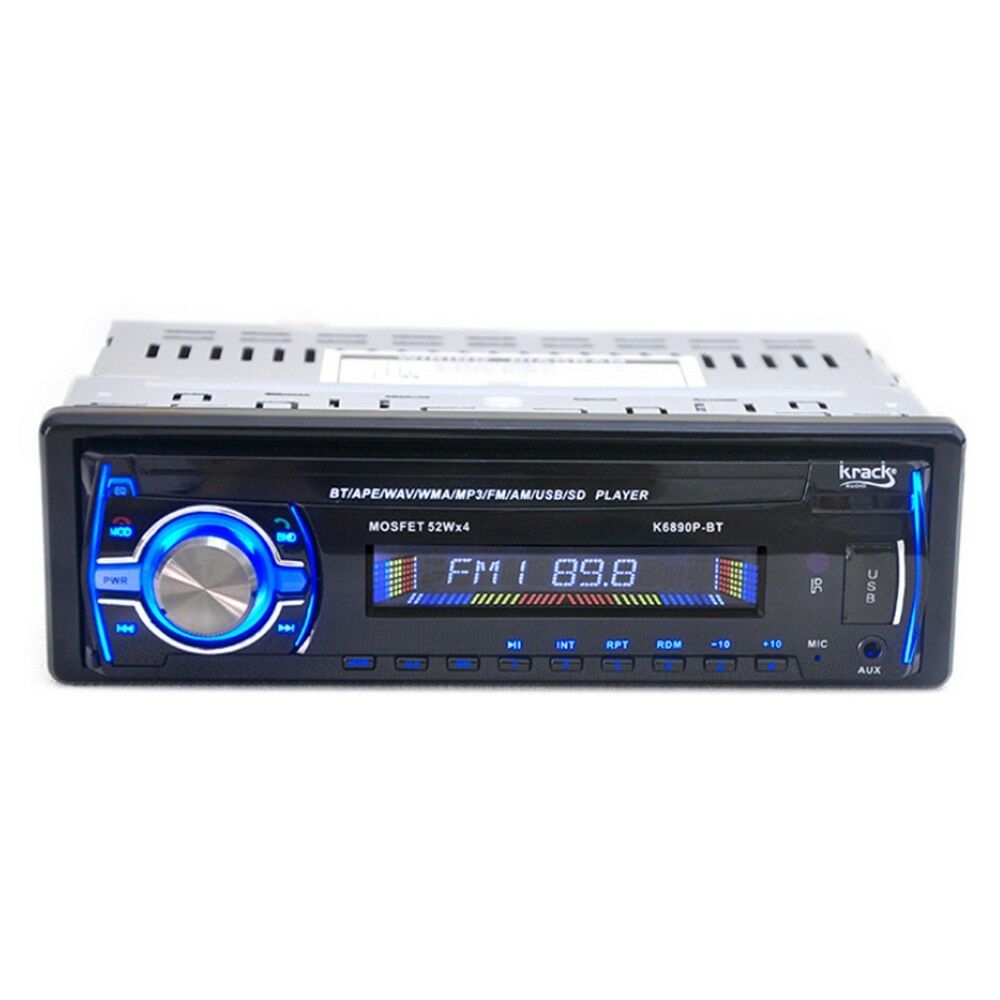 6890 Car Vehicle MP3 Player Bluetooth Detachable Panel
