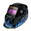 Auto Verdunkelung Helme in Thunderous Blitz Blau Grafiken & Dark Schwarz Farbton