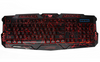 Gaming Tastatur 3 Colours Hintergrundbeleuchtung Verkabelte Multimedia Pc