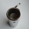 Pipe Connector with Broaching Yacht Marine 25mm Stainless Steel