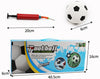 Football But & Set Balles Pompe à Air Portable Intérieur Extérieur Enfant
