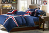 Cotton Concise Flag Warm Duvet Quilt Cover Sets Bedding Cover Sets