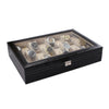 Pu Boîte Montre Multifonctionnel Montre Stockage Box 24 Positions