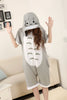 Unisex Adult Pajamas Cosplay Costume Animal one piece sleepwear Suit Summer 07