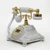 Antique Style dial button Phone French Style Old Fashioned Handset Telephone