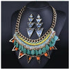 European Necklace Big Brand Alloy Exaggerated Woman Clavicle Necklace New Hot So