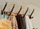 Antique bathroom accessories 5 Hooks bathrobe bath towel Hanger rack