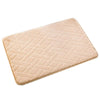 Low Resilience Non-slip Ground Mat Carpet   Prague khaki   40*60cm